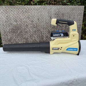 HART 40Volt 120 MPH 450 CFM Leaf Blower HLBL05VNM WITH 40V 4AH BATTERY HLBP02VNM